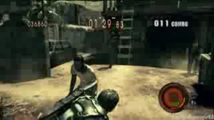 Resident Evil 5 The Mercenaries - Town - Chris (bsaa) Hd