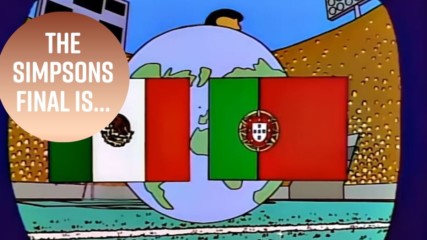 Did the Simpsons predict the 2018 World Cup final?