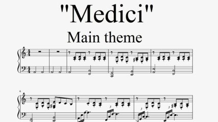 "Medici: Masters of Florence" - Main Theme OST (Piano Cover)