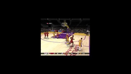 Nba Live 08 Kobe Bryant vs Chicago Bulls