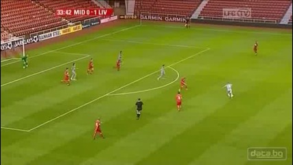 Middlesbrough Res 0 - 1 Liverpool Fc Res 2
