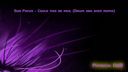 Sub Focus - Could this be real (drum and bass remix) Hd