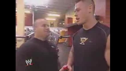 Workout with John Cena @ Golds Gym 