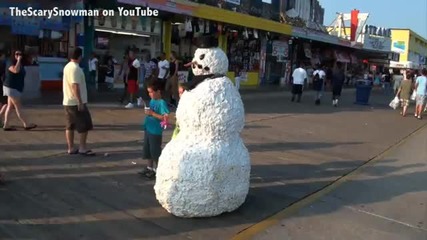 Снежният човек си го получи