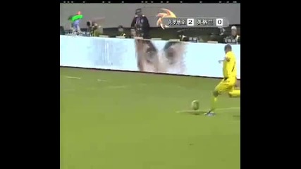 paul robinson fantastic goal 