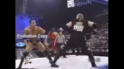 The Rock, Undertaker, Kane vs D-x
