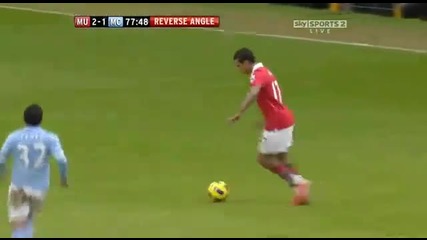 Великолепният гол на Rooney (манчестер Юнитед vs. Манчестер Сити 12/02/2011) 