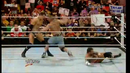 Wade Barett vs Cn Punk special referee John Cena
