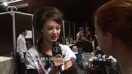 fashiontv Ftv.com - Paris Fw S S 10 - Jean Charles De Castelbajac Backstage 