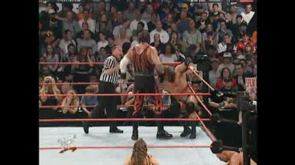 Backlash 2001 Triple H & Stone Cold vs Kane & Undertaker[ Tag Team Intercontinental & Wwf Champ.]1/2