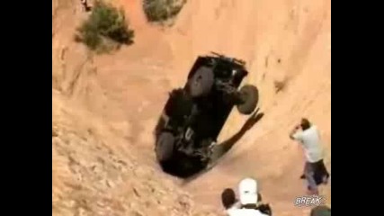 Jeep Wipes And Falls Down Mountain