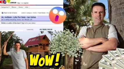 Човек продаде живота си в eBay!😱 Какво си купи с печалбата?!💲🧐