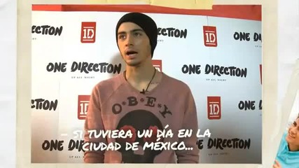One Direction - Интервю в Мексико част 3/3