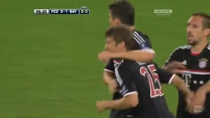 23.08.11 Цюрих - Байерн 0:1 Шампионска лига плейоф
