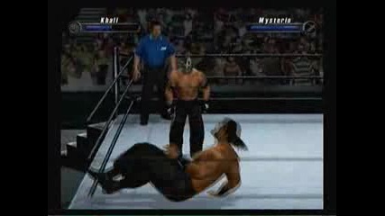 Khali Vs Rey Mysterio - Hardcore Match Svr08