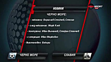 Преди Черно море - Славия