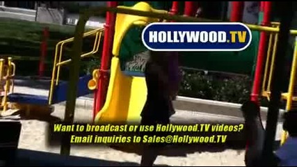 Denise Richards Plays With Her Kids In Malibu