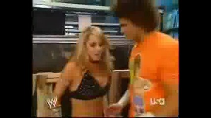 Trish Stratus Kiss Carlito