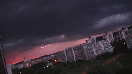 Светкавици над Варна - 25.05.13