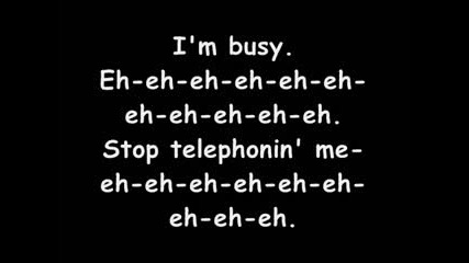 Lady Gaga feat. Beyonce - Telephone + Lyrics 