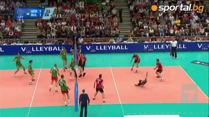 25.09 Волейбол: България - Германия 3:1