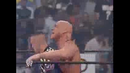 john cena debut against kurt angle