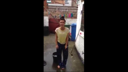 Laura Nelson - This is my ice bucket challenge thanks for.