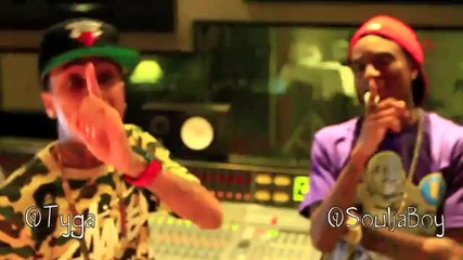 H D Soulja Boy Tyga - Be Quite [in Studio Performance]