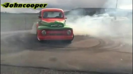 1950 Ford F150 Donut & Burnout