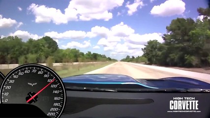 1500hp Corvette running on the street