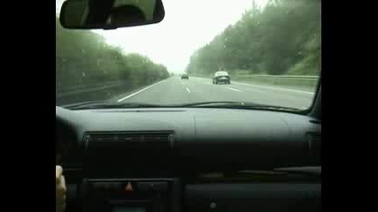 Audi Rs4 Biturbo and M5 V10 Playing. 310 Kmh