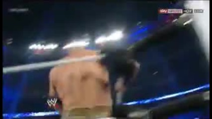 The Shield vs John Cena , Sheamus and Ryback - Wwe Elimination Chamber 2013