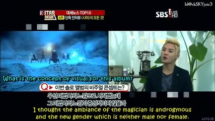 [eng sub] Jyj Xia Junsu at K-star News (part 2)