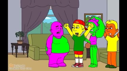 barney Uses The Girl's Bathroom And Gets Grounded