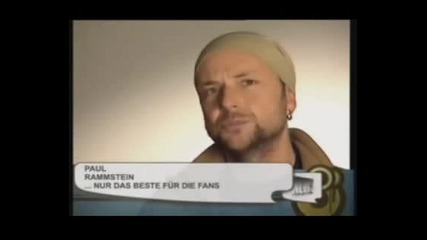 Rammstein - Mtv News Germany 27jun2005