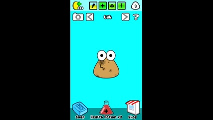 Pou - Android първи геймплей