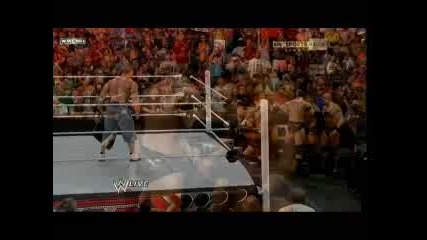 Wwe Raw 07.12.10 John Cena Vs.nexes