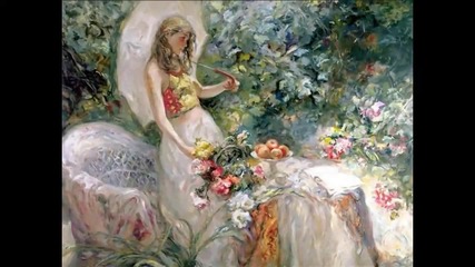 Жените и цветята ...(painting) ... (music Fariborz Lachini) ...