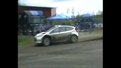 Ford Fiesta Wrc-finland Tests-latvala Anttila