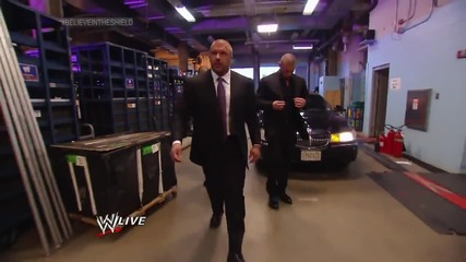The Shield takes the hunt to Evolution: Raw, May 12, 2014
