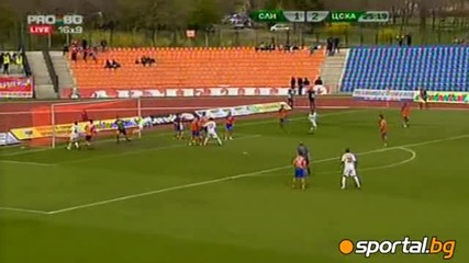 Сливен (2 - 4) Цска 10.04.10