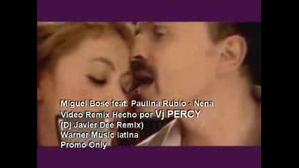 Miguel Bose Paulina Rubio - Nena Remix (vj Percy Mix) 