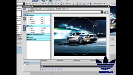Как да си направим въртящ със Sony Vegas