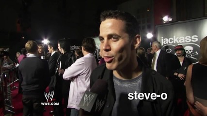 Miz and Maryse - attend the Jackass 3d Premiere in Los Angeles 