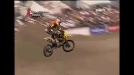 Pastrana x - games motocross double flip 
