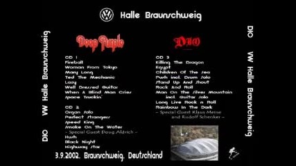 Dio-rock And Roll Live In Braunschwieg Halle,germany 03.09.2002