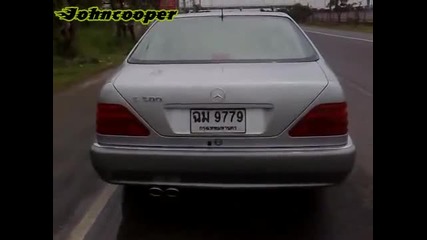 Mercedes S500 Coupe - звук