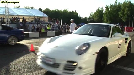 Audi Rs6 Gorilla Racing vs Porsche 911 Turbo Evotech