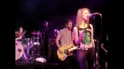 Paramore Long Distance Call Cover London 7.09.09