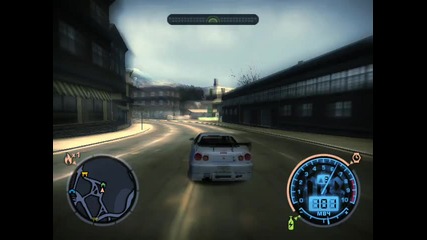 Need For Speed Most Wanted дрифт с Nissan Skyline от Бързи и яростни 2
